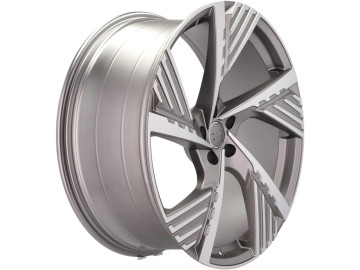 Jantes Look Audi E-Tron GE Sportback 19x8 5X112 ET 45 66.5 (Cinza Polida Metade Matte)
