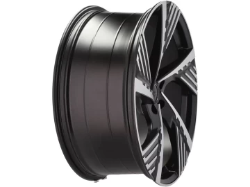 Jantes Look Audi E-Tron GE Sportback 20x9 5X112 ET 38 66.5 (Preto Polido Metade Matte)