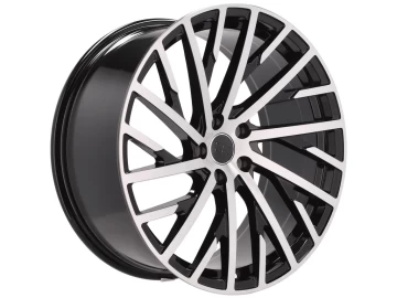 Jantes Look Audi Q5 21x9 5X112 ET 35 66.5 (Preto Polido)