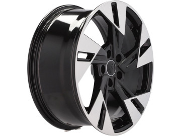 Jantes Look Audi Q8 E-TRON 19x8 5X112 ET 45 66.5 (Preto Polido)