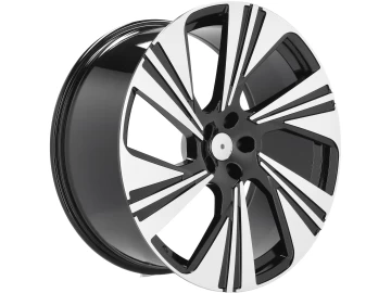 Jantes Look Audi Q8 Sportback e-tron 22x10 5X112 ET 20 66.5 (Preto Polido)