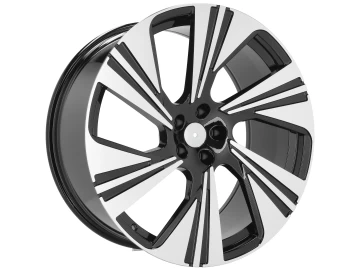 Jantes Look Audi Q8 Sportback e-tron 22x10 5X112 ET 20 66.5 (Preto Polido)