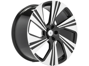 Jantes Look Audi Q8 e-tron Sportback 21x9.5 5X112 ET 36 66.5 (Preto Polido)