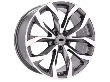 Jantes Look Audi R35 RS6 18x8 5X112 ET 39 66.5 (Cinza Polida)