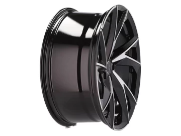 Jantes Look Audi R8 4S Evo 20x9 5X112 ET 33 66.5 (Preto Polido)