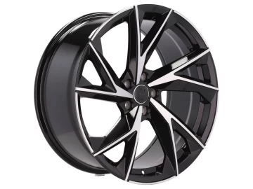 Jantes Look Audi R8 4S Evo 20x9 5X112 ET 33 66.5 (Preto Polido)