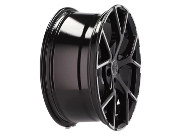 Jantes Look Audi RS3 8Y 18x8 5X112 ET 39 57.1 (Preto Polido Metade Mate)