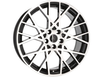 Jantes Look Audi RS318x8 5X112 ET 40 66.5 (Preto Polido)