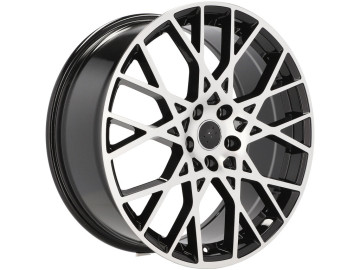 Jantes Look Audi RS318x8 5X112 ET 40 66.5 (Preto Polido)