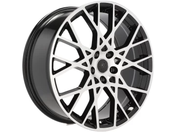 Jantes Look Audi RS318x8 5X112 ET 40 66.5 (Preto Polido)