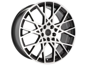 Jantes Look Audi RS318x8 5X112 ET 40 66.5 (Preto Polido)