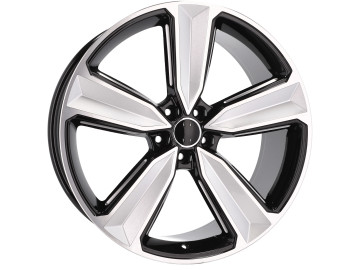 Jantes Look Audi RS4 21x9 5X112 ET 30 66.5 (Preto Polido)