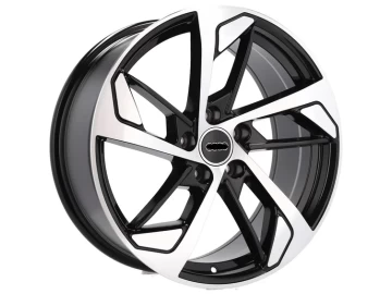 Jantes Look Audi RS5 18x8 5X112 ET 39 66.5 (Preto Polido)