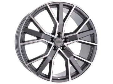 Jantes Look Audi RS6 19x8.5 5X112 ET 32 66.5 (Cinza Polida Metade Matte)