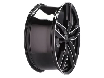 Jantes Look Audi RS6 4G C7 20x9 5X130 ET 50 71.6 (Preto Polido)
