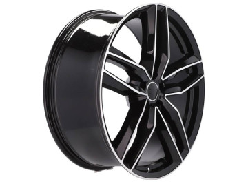 Jantes Look Audi RS6 C7 19x8.5 5X130 ET 60 71.5 8 (Preto Polido)