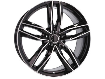 Jantes Look Audi RS6 C7 19x8.5 5X130 ET 60 71.5 8 (Preto Polido)