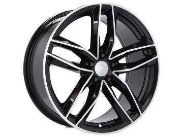 Jantes Look Audi RS6 C7 21x9 5X130 ET 50 71.6 (Preto Polido)