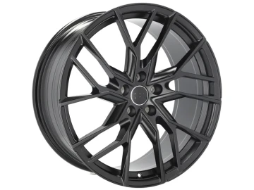 Jantes Look Audi RS6 GT 20x9 5X112 ET 30 66.5 (Preto Metade Matte + Aba Polida)