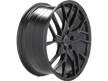 Jantes Look Audi RS6 GT 20x9 5X112 ET 30 66.5 (Preto Metade Matte + Aba Polida)