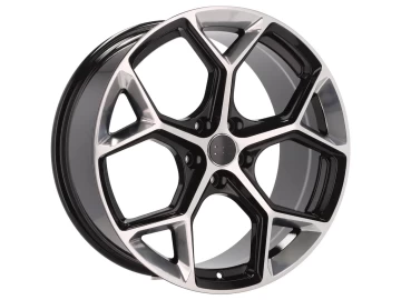 Jantes Look Audi RS6 RS7 19x8.5 5X112 ET 40 66.5 (Black Polished Mirror Spokes)