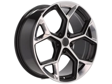 Jantes Look Audi RS6 RS7 19x8.5 5X112 ET 40 66.5 (Black Polished Mirror Spokes)