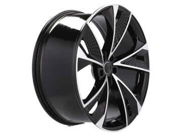 Jantes Look Audi RS7 21x9  5X112 ET 31 66.5  (Preto Polido)