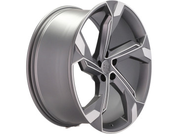 Jantes Look Audi RSQ8 18x8 5X112 ET 40 66.5 (Cinza Polida)