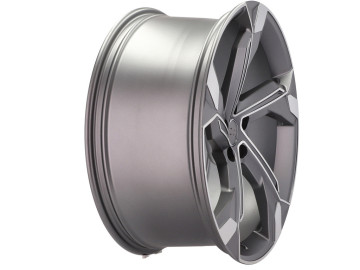 Jantes Look Audi RSQ8 20x9 5X112 ET 38 66.5 (Cinza Polido Metade Matte)