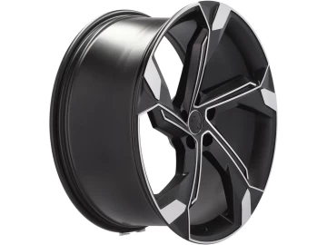 Jantes Look Audi RSQ8 20x9 5X112 ET 38 66.5 (Preto Polido Metade Matte)