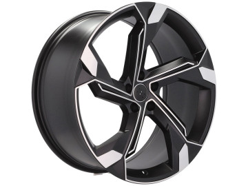 Jantes Look Audi RSQ8 22x10 5X112 ET 26 66.5 (Preto Polido)