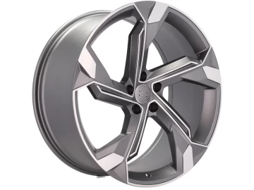 Jantes Look Audi RSQ8 22x9.5 5X112 ET 36 66.5 (Cinza Polido)