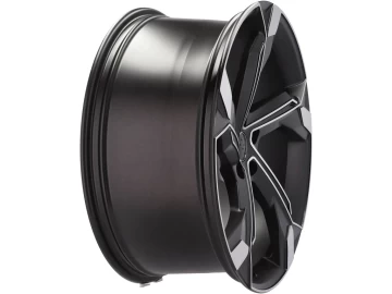 Jantes Look Audi RSQ8 22x9.5 5X112 ET 36 66.5 (Preto Polido Metade Matte)