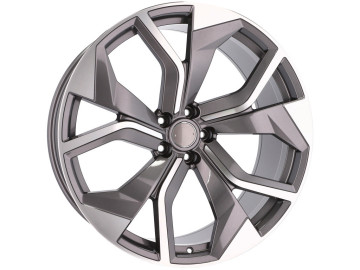 Jantes Look Audi RSQ8 4M8 20x9 5X112 ET 25 66.5 (Cinza Polida)