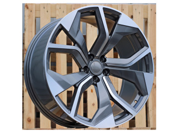 Jantes Look Audi RSQ8 4M8 21x9.5 5X112 ET 31 66.5 (Cinza Polido)