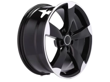 Jantes Look Audi Rotor 19x8.5 5X112 ET 30 66.5 (Preto Polido)