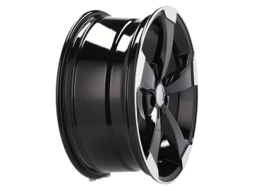 Jantes Look Audi Rotor 20x9 5X112 ET 32 66.5 (Preto Polido)