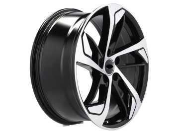 Jantes Look Audi Rs5 17x7.5 5X112 ET 36 66.5 (Preto Polido)