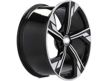 Jantes Look Audi Rs5 17x7.5 5X112 ET 40 66.5 (Preto Polido)