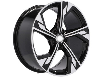 Jantes Look Audi Rs5 17x7.5 5X112 ET 40 66.5 (Preto Polido)