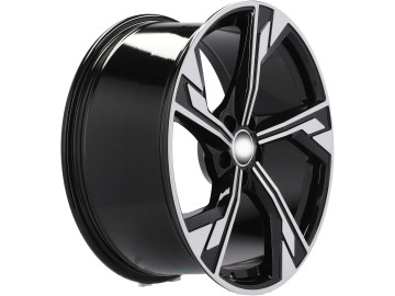 Jantes Look Audi Rs5 18x8 5X112 ET 40 66.5 (Preto Polido)
