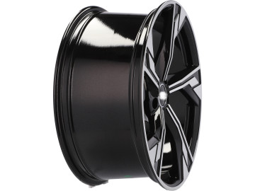 Jantes Look Audi Rs5 18x8 5X112 ET 40 66.5 (Preto Polido)