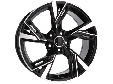 Jantes Look Audi Rs6 21x9 5X112 ET 30 66.5 (Preto Polido)