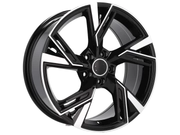 Jantes Look Audi Rs6 21x9 5X112 ET 35 66.5 (Preto Polido)