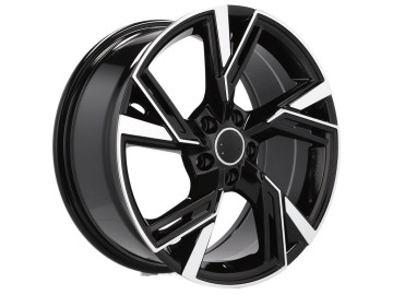 Jantes Look Audi Rs6 21x9.5 5X112 ET 31 66.5 (Preto Polido)
