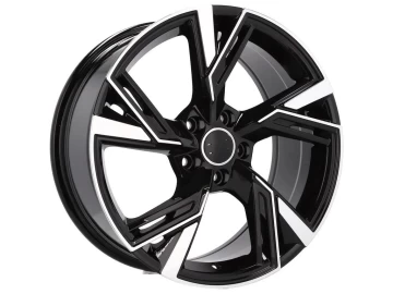 Jantes Look Audi Rs6 22x9.5 5X112 ET 20 66.5 (Preto Polido)