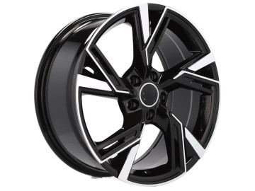 Jantes Look Audi Rs6 22x9.5 5X112 ET 20 66.5 (Preto Polido)