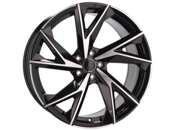 Jantes Look Audi S5 Line 18x8 5X112 ET 36 66.5 (Preto Polido)