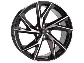 Jantes Look Audi S5 Line 18x8 5X112 ET 36 66.5 (Preto Polido)