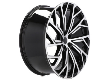 Jantes Look Audi S8 19x8.5 5X112 ET 32 66.5 (Preto Polido)